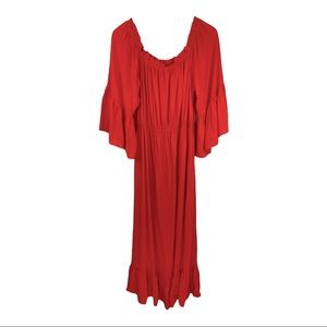 ASOS Maternity Red Maxi Dress